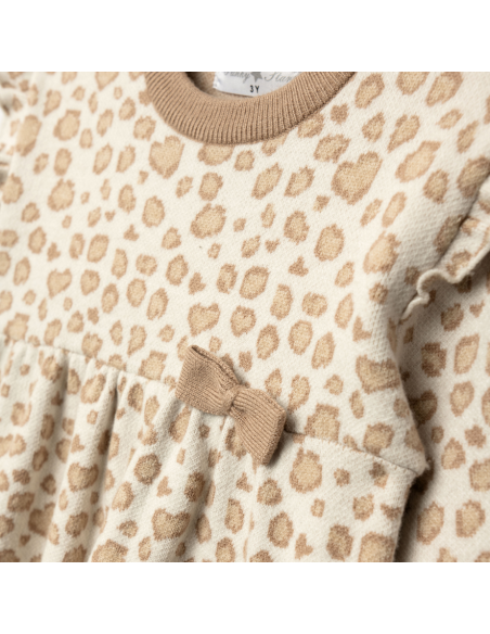 FUNKY FOR BABY Παιδικό Σετ Παντελόνι 2τμχ Μπεζ