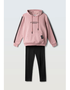 EBITA FASHION Παιδικό Σετ Κολάν 2τμχ Σομόν
