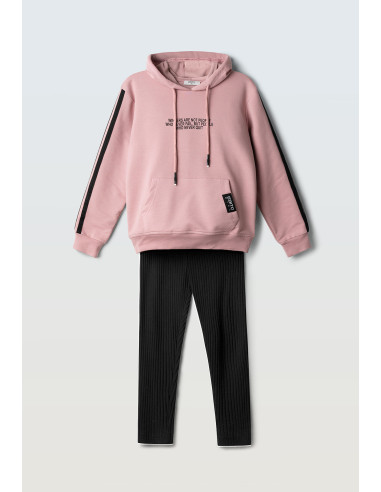 EBITA FASHION Παιδικό Σετ Κολάν 2τμχ Σομόν