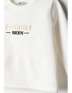 EBITA FASHION Παιδική Μπλούζα Εκρού 2