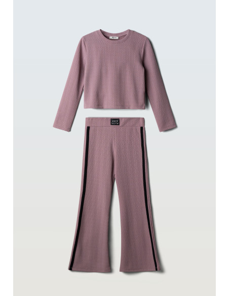 EBITA FASHION Παιδικό Σετ Παντελόνα 2τμχ Σάπιο Μήλο