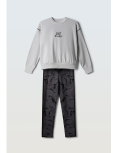 EBITA FASHION Παιδικό Σετ Κολάν 2τμχ Γκρι