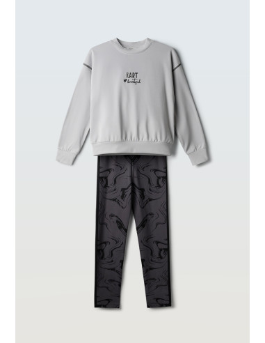 EBITA FASHION Παιδικό Σετ Κολάν 2τμχ Γκρι