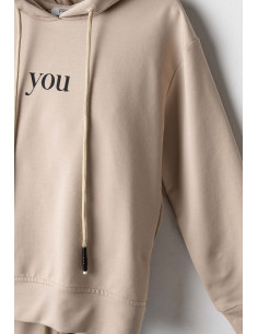 EBITA FASHION Παιδικό Σετ Φόρμα 2τμχ Μπεζ 2
