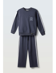 EBITA FASHION Παιδικό Σετ Φόρμα 2τμχ Ανθρακί