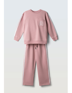 EBITA FASHION Παιδικό Σετ Φόρμα 2τμχ Σομόν