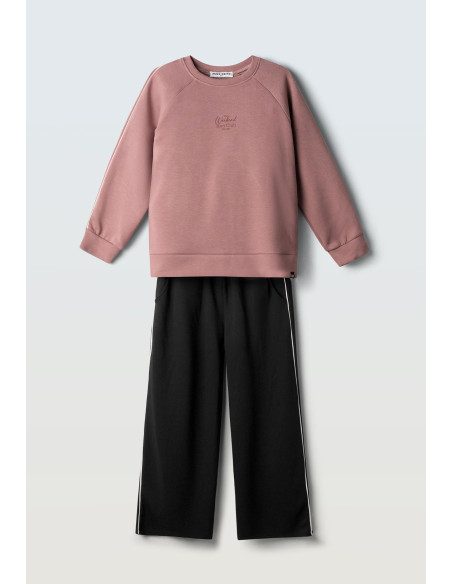 EBITA FASHION Παιδικό Σετ Παντελόνα 2τμχ Σάπιο Μήλο