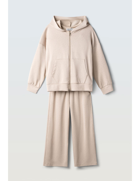 EBITA FASHION Παιδικό Σετ Φόρμα 2τμχ Μπεζ