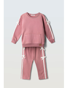 EBITA FASHION Παιδικό Σετ Φόρμα 2τμχ Σάπιο Μήλο