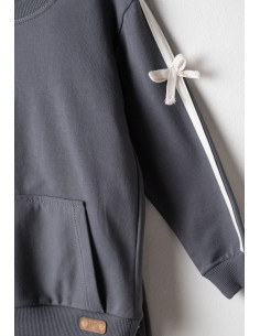 EBITA FASHION Παιδικό Σετ Φόρμα 2τμχ Ανθρακί 2