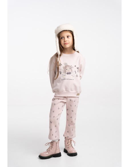 EBITA FASHION Παιδικό Σετ Κολάν 2τμχ Ροζ