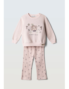 EBITA FASHION Παιδικό Σετ Κολάν 2τμχ Ροζ