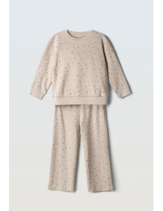 EBITA FASHION Παιδικό Σετ Παντελόνα 2τμχ Μπεζ