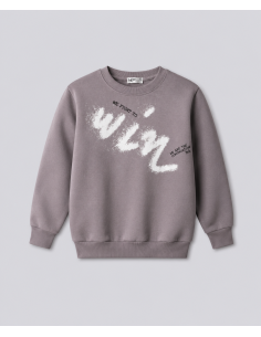 NEK KIDSWEAR Παιδική Μπλούζα Φούτερ Γκρι