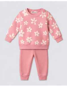 NEK KIDSWEAR Βρεφικό Σετ Φόρμα 2τμχ  Φούξια