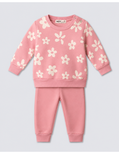 NEK KIDSWEAR Βρεφικό Σετ Φόρμα 2τμχ  Φούξια