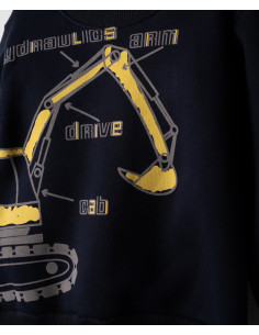 NEK KIDSWEAR Παιδικό Σετ Φόρμα 2τμχ Μπλε 2