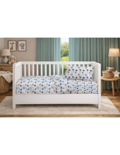 DIM Σετ Σεντόνια Big Cats 28 120X160 Light Aqua
