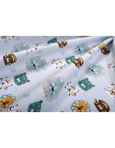 DIM Σετ Σεντόνια Big Cats 28 120X160 Light Aqua 2
