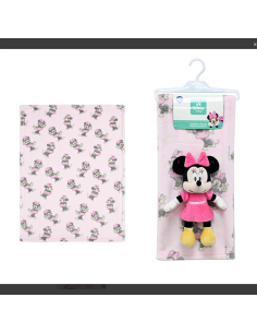 Dim Βρεφική Κουβέρτα Αγκαλιάς με Λούτρινο Minnie