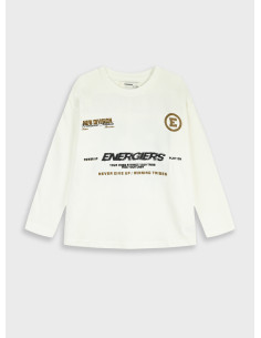 ENERGIERS Παιδική Μπλούζα Εκρού