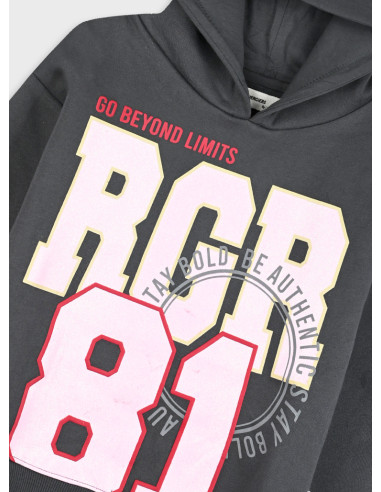 ENERGIERS Παιδικό Σετ Φόρμα 2τμχ Ανθρακί