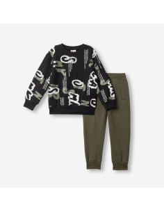FUNKY FOR BABY Παιδικό Σετ Φόρμα 2τμχ Μαύρο