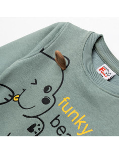 FUNKY FOR BABY Βρεφικό Σετ Φόρμα 2τμχ Βεραμάν 2