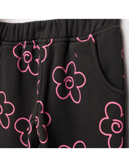 FUNKY FOR BABY Βρεφικό Σετ Φόρμα 2τμχ Φούξια