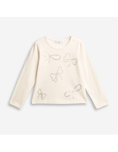 FUNKY FOR BABY Παιδική Μπλούζα Εκρού