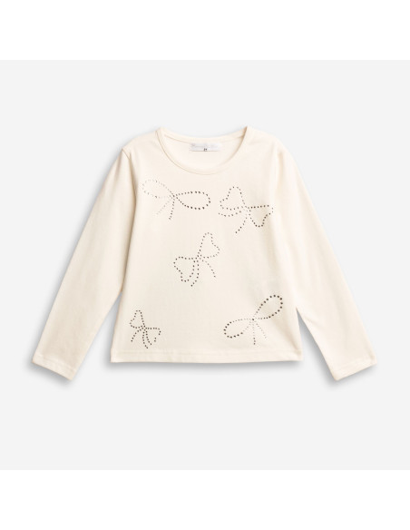 FUNKY FOR BABY Παιδική Μπλούζα Εκρού