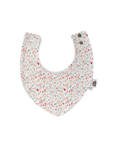 INTERBABY Σαλιάρες Bandana Bamboo 2τμχ Flowers 0m+ 2