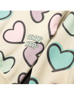 FUNKY FOR BABY Παιδικό Σετ Φόρμα 2τμχ Εκρού 2