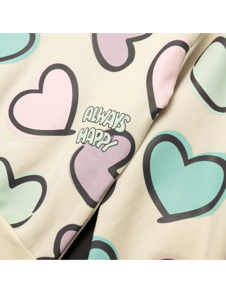 FUNKY FOR BABY Παιδικό Σετ Φόρμα 2τμχ Εκρού