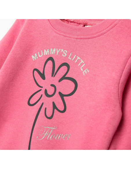 FUNKY FOR BABY Βρεφικό Σετ Φόρμα 2τμχ Φούξια
