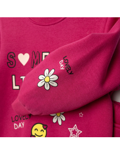 FUNKY FOR BABY Παιδικό Σετ Φόρμα 2τμχ Φούξια 2
