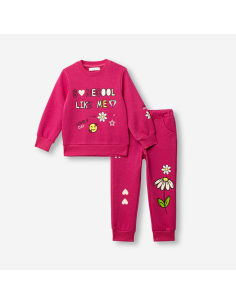 FUNKY FOR BABY Παιδικό Σετ Φόρμα 2τμχ Φούξια