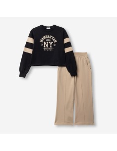 FUNKY FOR BABY Παιδικό Σετ Παντελόνα 2τμχ Μαύρο