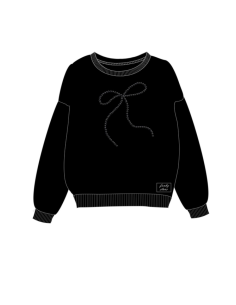 FUNKY FOR BABY Παιδική Μπλούζα Φούτερ Μαύρο