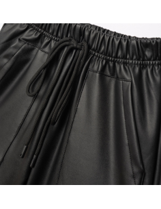 FUNKY FOR BABY Παιδικό Σορτς Δερματίνη Μαύρο 2