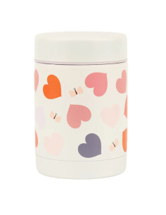 A Little Lovely Company Θερμός Φαγητού 300ml Hearts 2