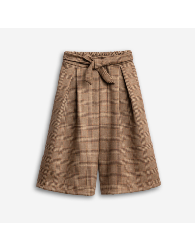 FUNKY FOR BABY Παιδικό Παντελόνι Ζιπ Κιλότ Καφέ