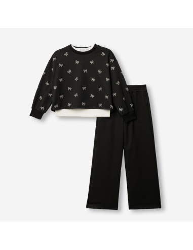 FUNKY FOR BABY Παιδικό Σετ Παντελόνα 3τμχ Μαύρο