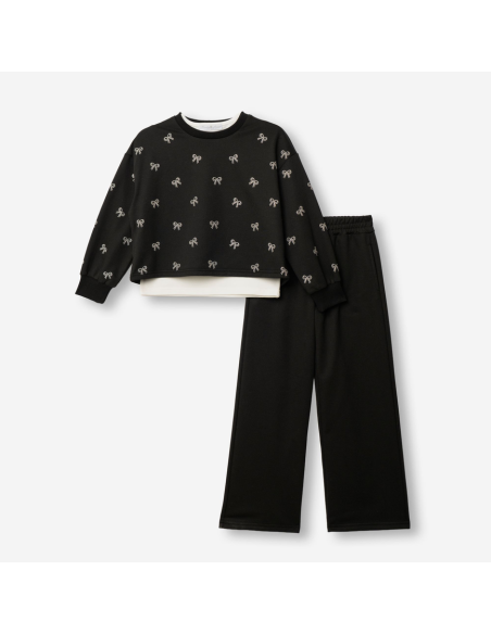 FUNKY FOR BABY Παιδικό Σετ Παντελόνα 3τμχ Μαύρο