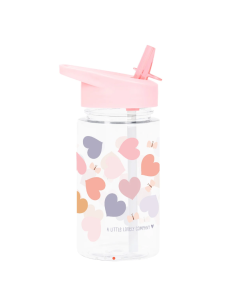 A Little Lovely Company Παγούρι 450ml Hearts 2