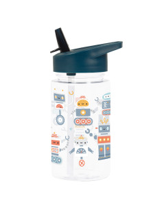 A Little Lovely Company Παγούρι 450ml Robots