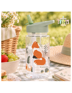 A Little Lovely Company Παγούρι 450ml Forest Friends 2