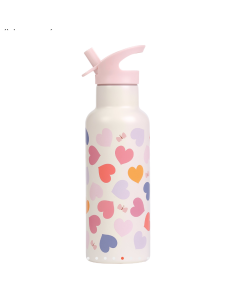A Little Lovely Company Παγούρι Θερμό 500ml Hearts