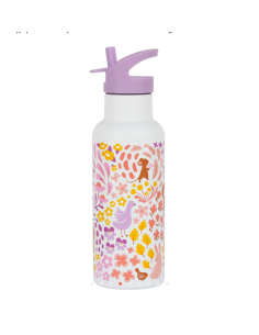 A Little Lovely Company Παγούρι Θερμό 500ml Flower Garden 2