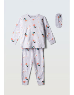 EBITA FASHION Παιδικό Σετ Πυτζάμα 2τμχ Λιλά